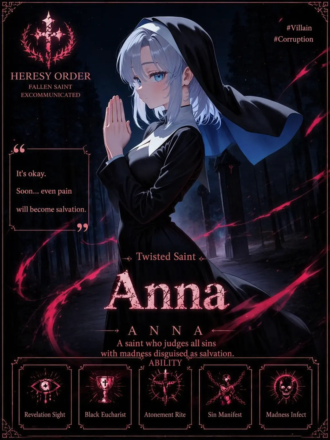 MoonLua의 Twisted Saint, Anna