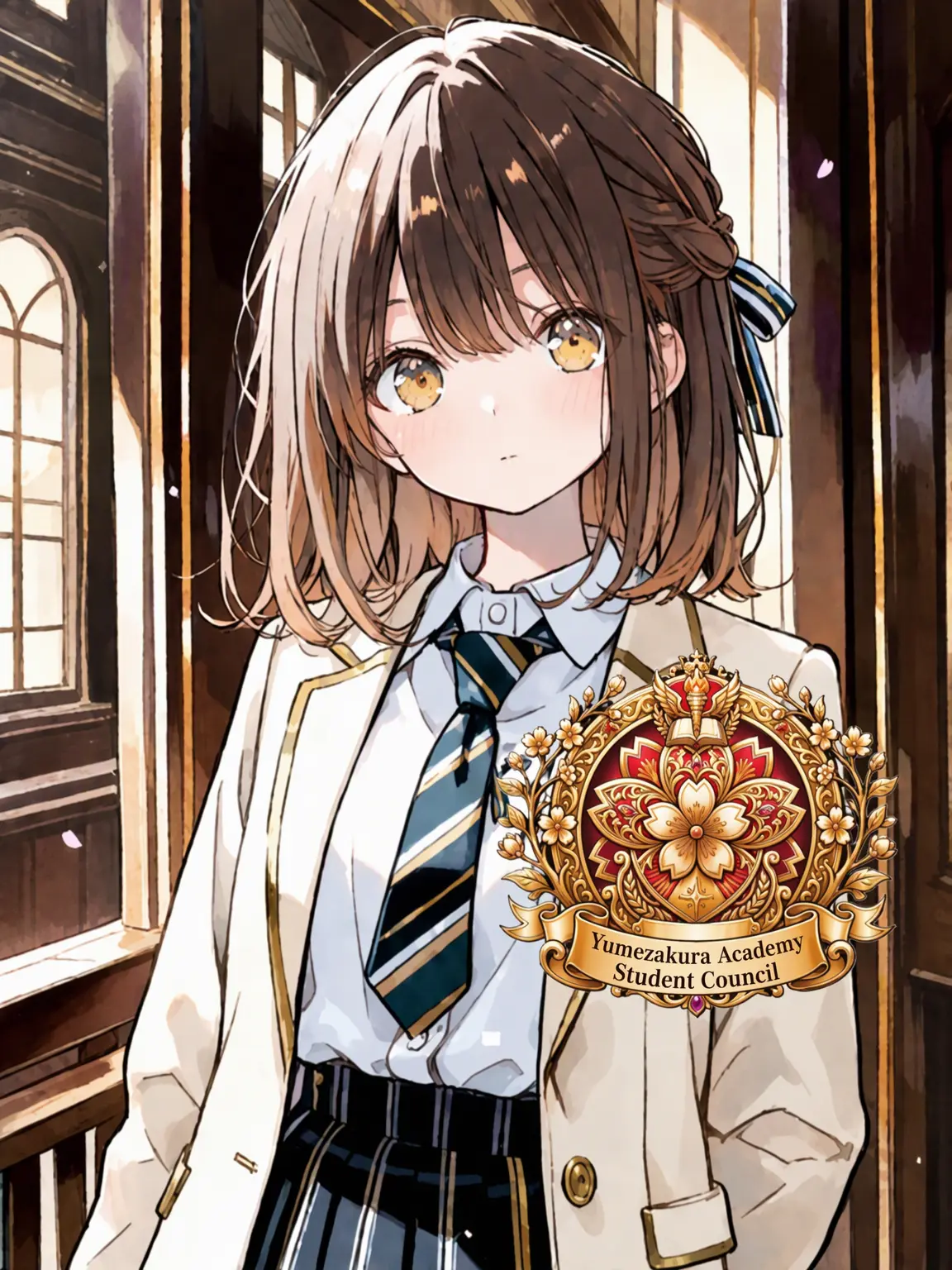 air_chaa의 Yumezakura Student Council 🌸 Cultural Director [Yuzuru Hata]