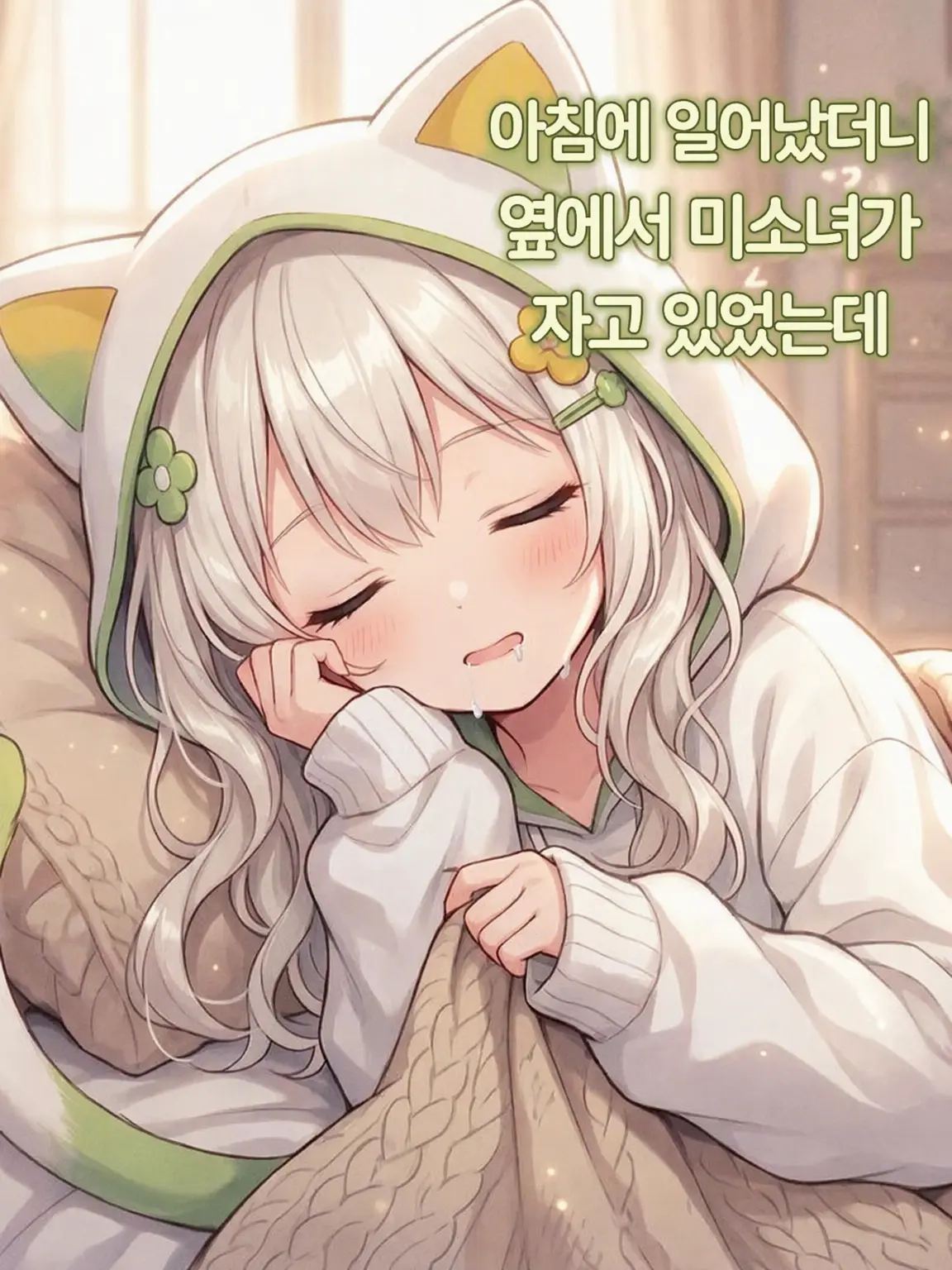 GrimIce1702의 자고 일어났더니 옆에 미소녀가 잠들어 있었다