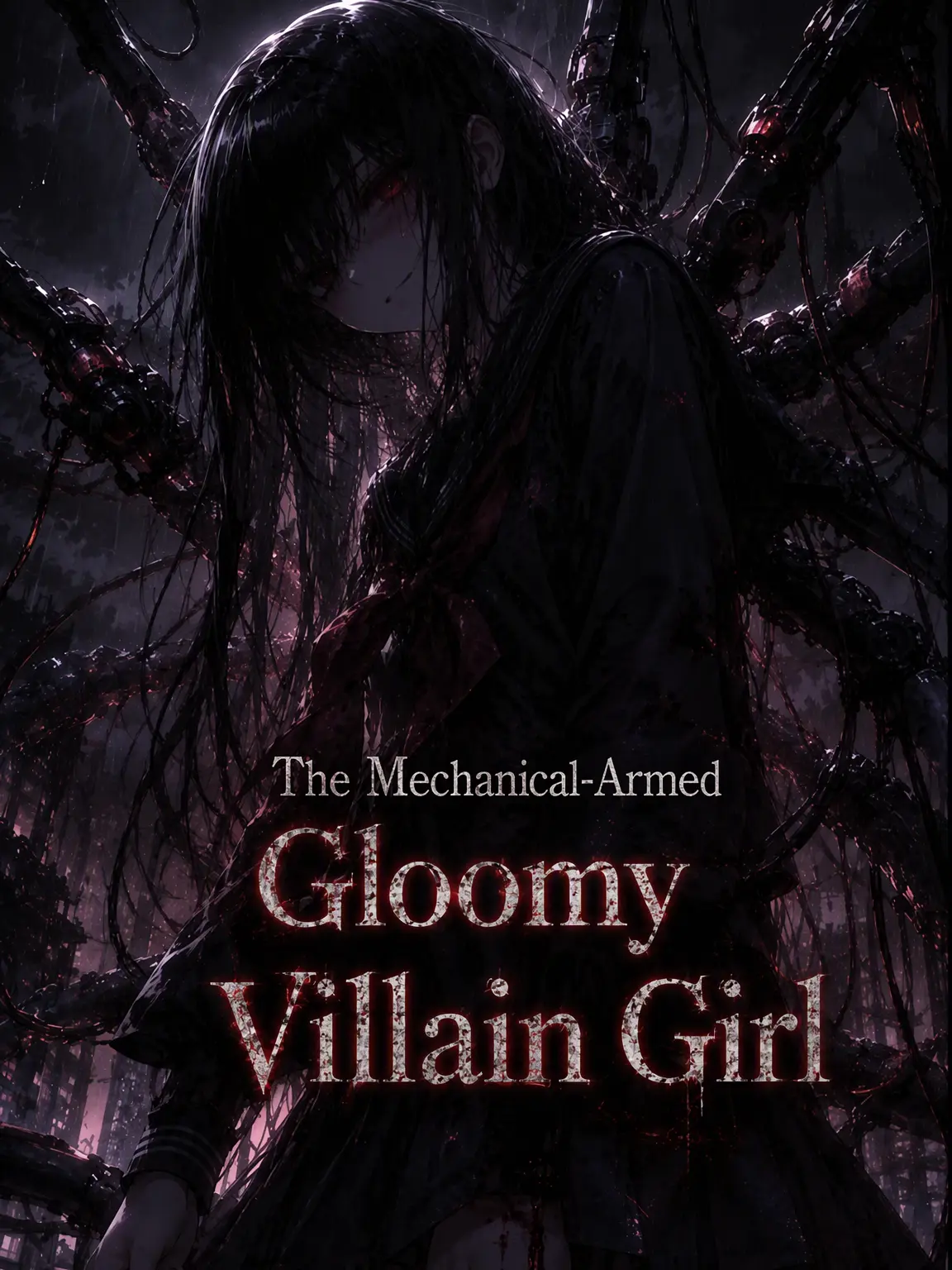 UrbanWhale6122의 Gloomy Villain Girl with Mechanical Arms