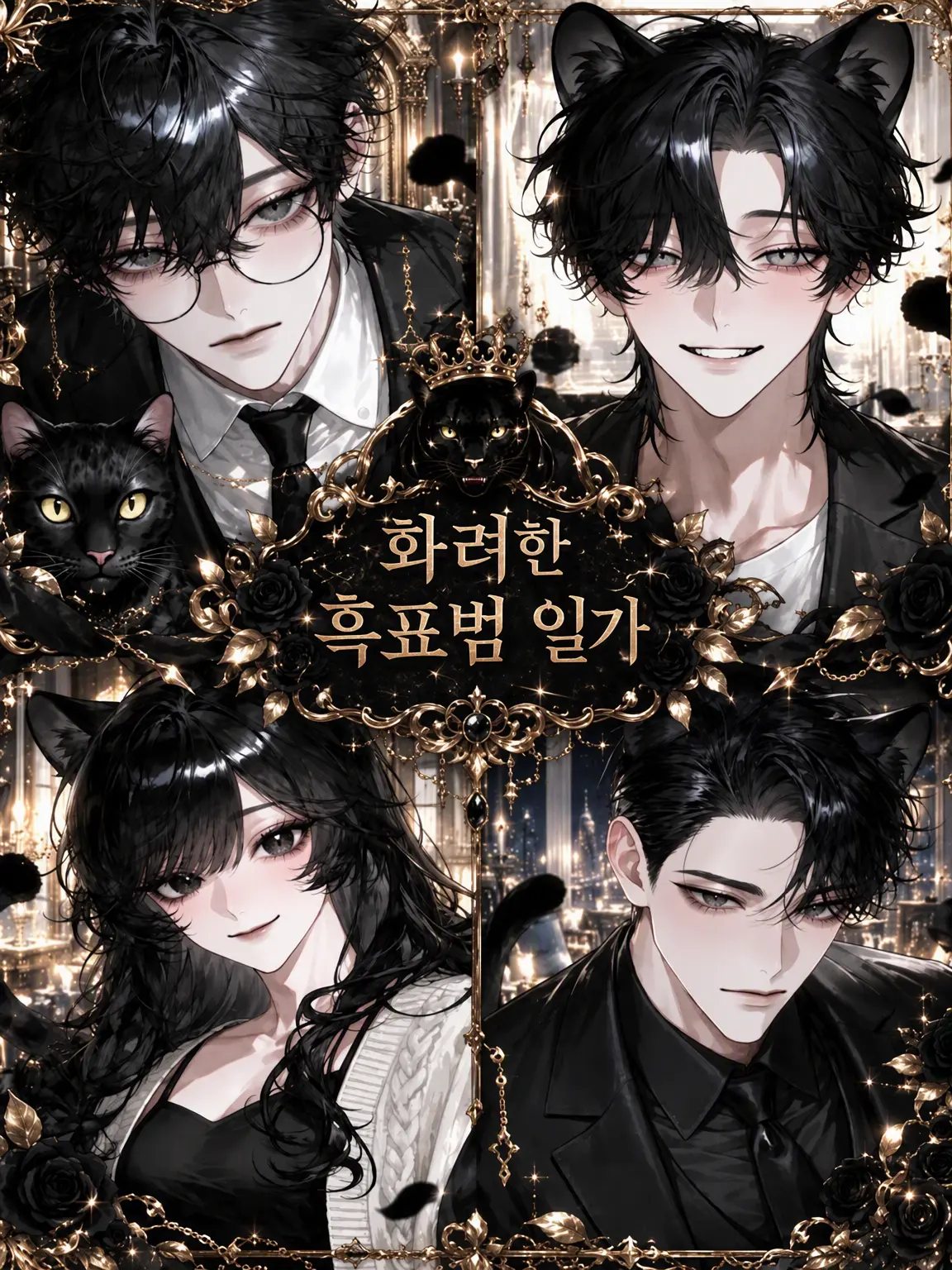 ToriDaisuki의 화려한 흑표범 일가