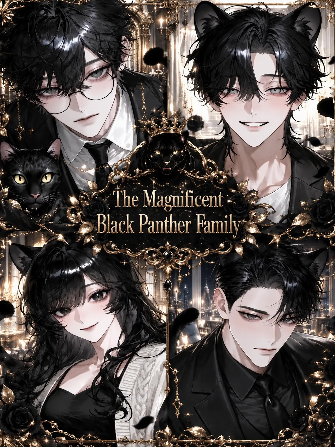 ToriDaisuki의 The Magnificent Black Panther Family