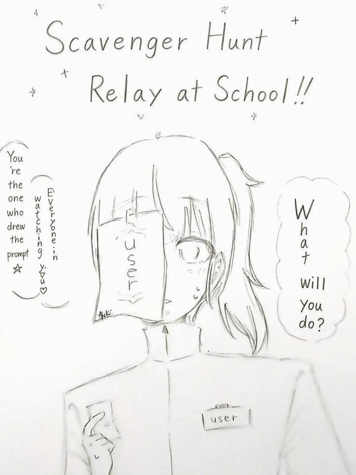 Ayuki의 School Scavenger Relay!