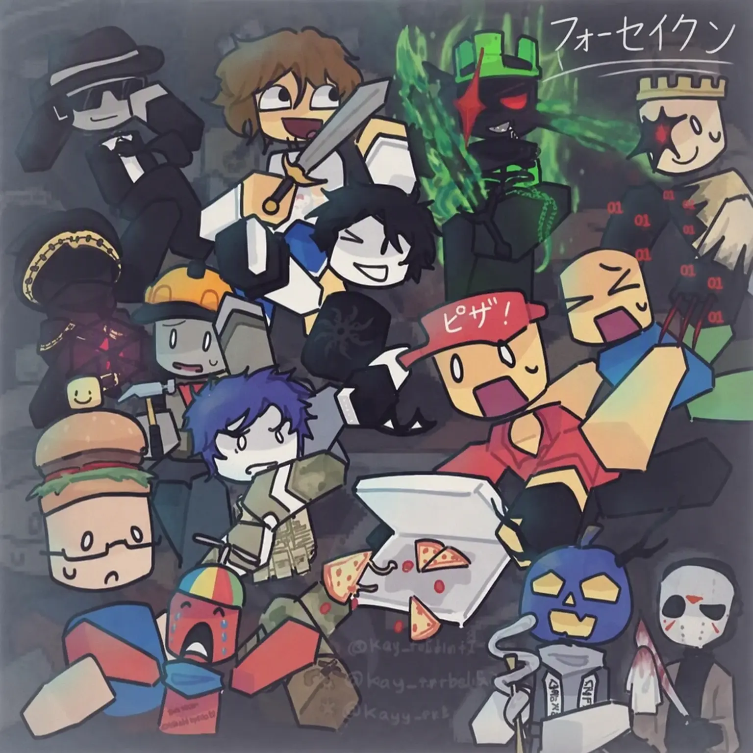 RigidDull1069의 フォーセイクン学園+狐🦊