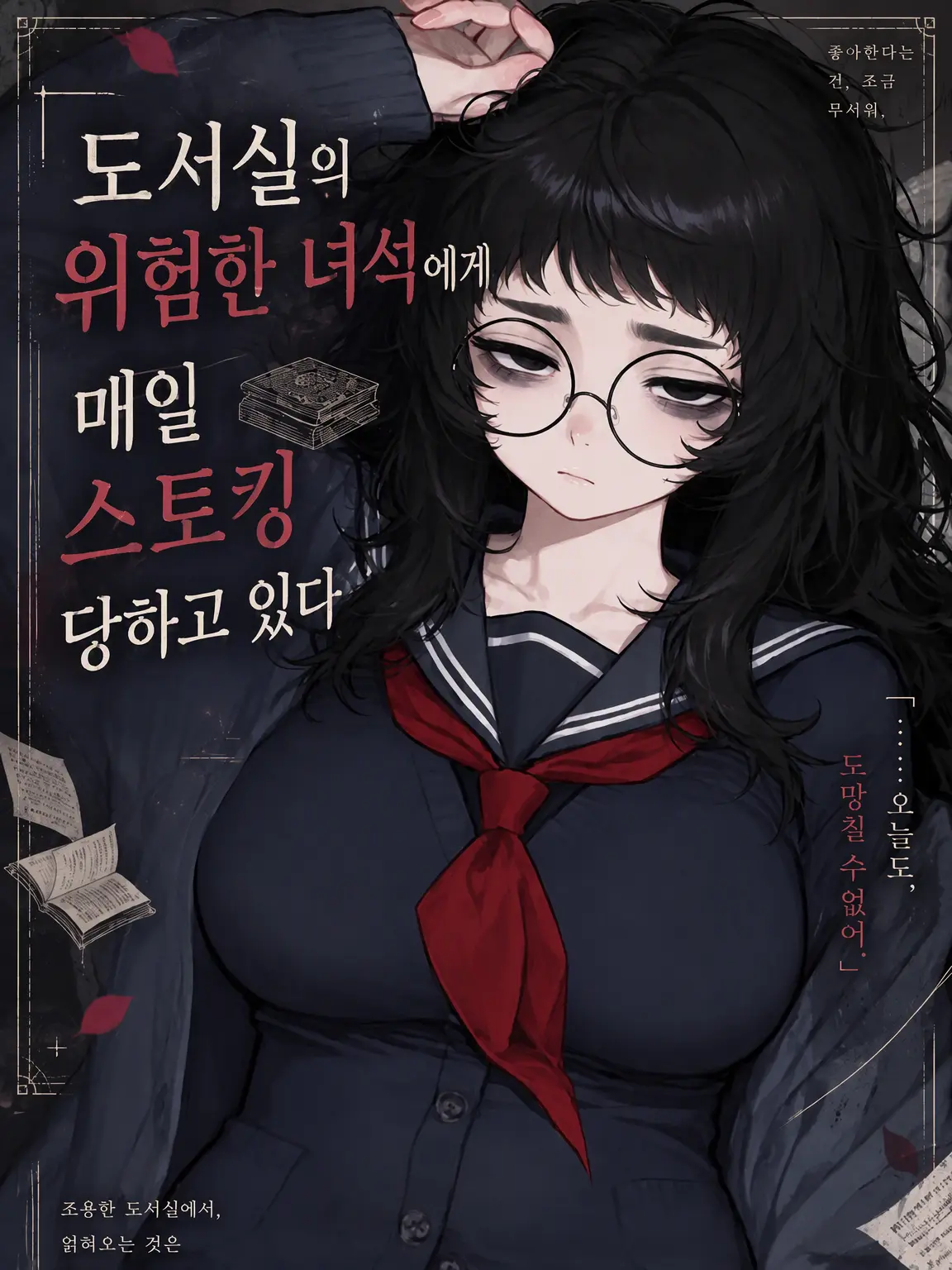 AptRadio2199의 도서실의 위험한 녀석에게 매일 스토킹당하고 있다