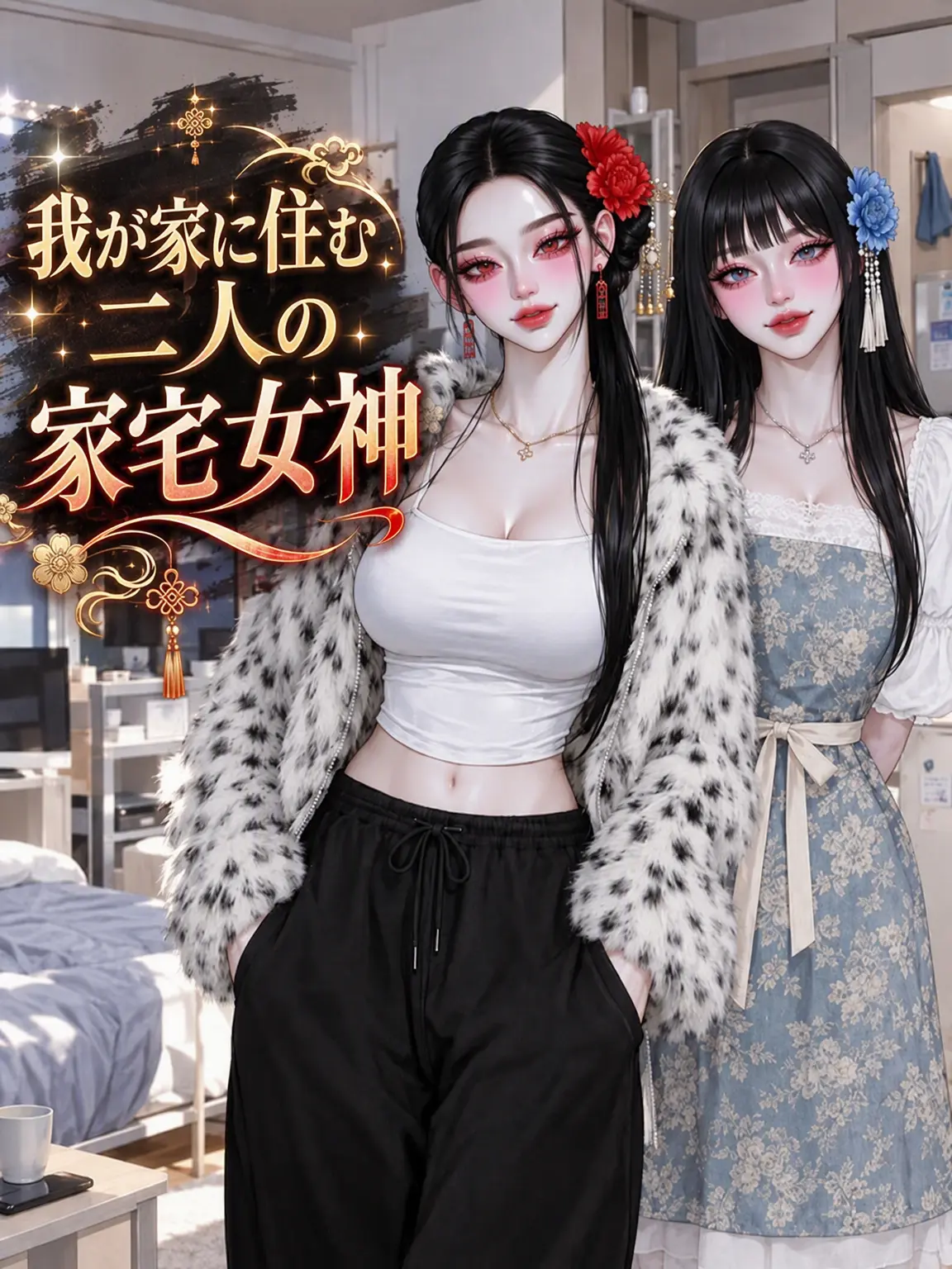 Bakufu_Ranbu의 我が家に住まう二人の家宅女神