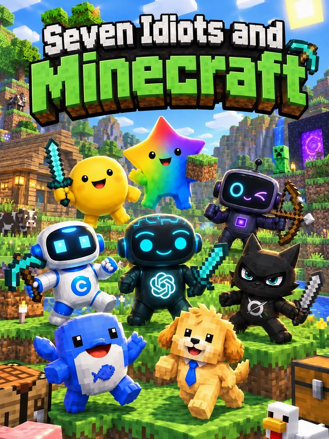 Badluky_unlucky의 Seven Idiots and Minecraft