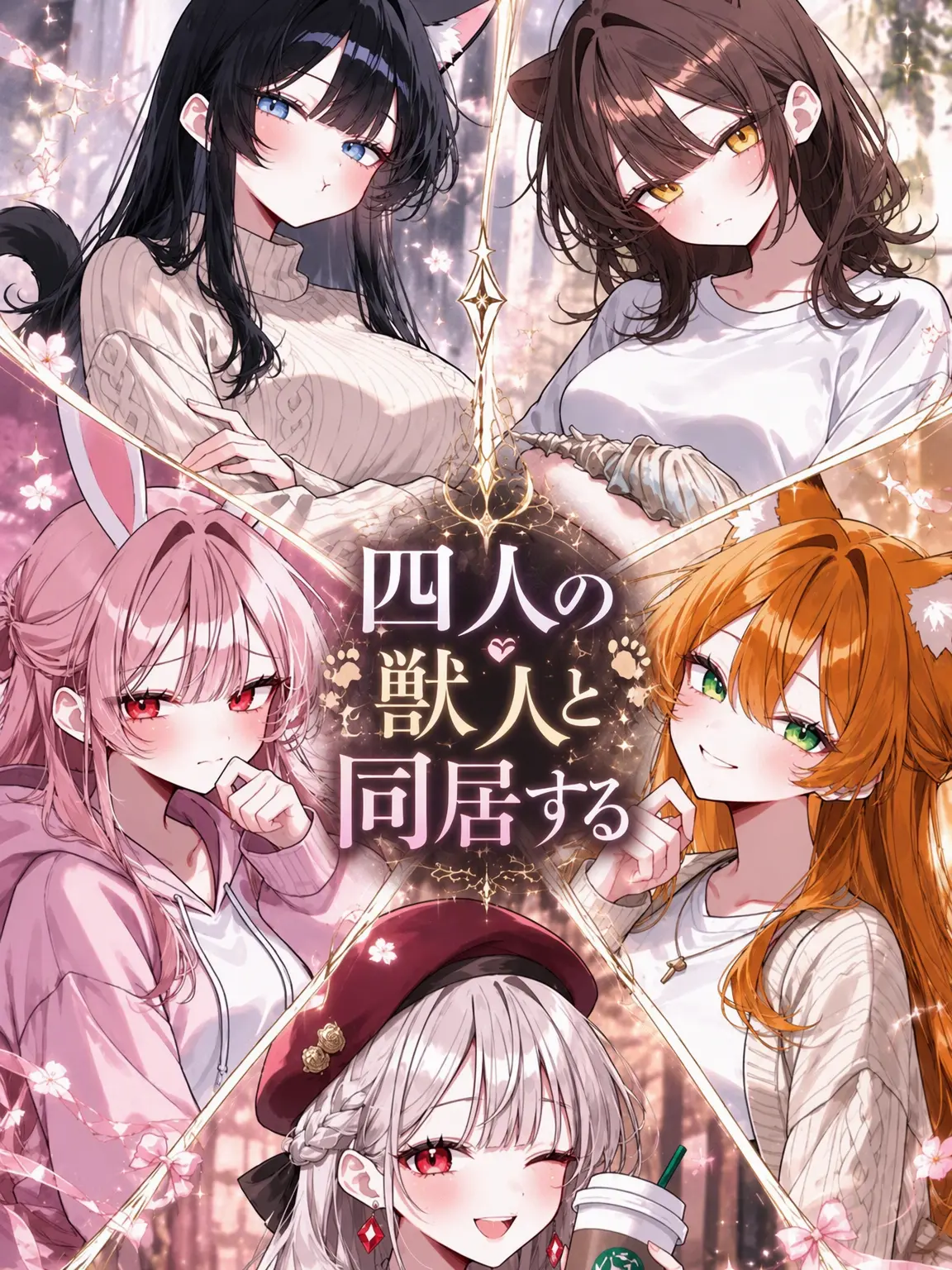 0cat_is_love0의 四人の獣人と同居