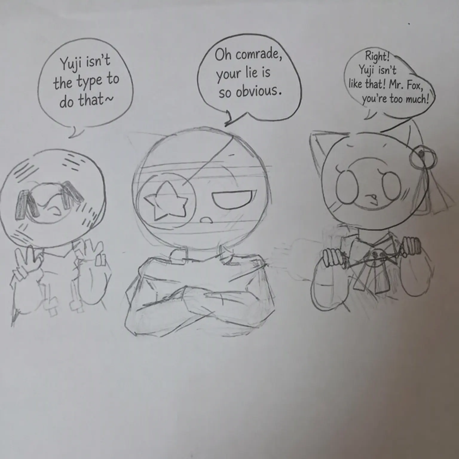 5TaTa9의 Countryhumans + Fox