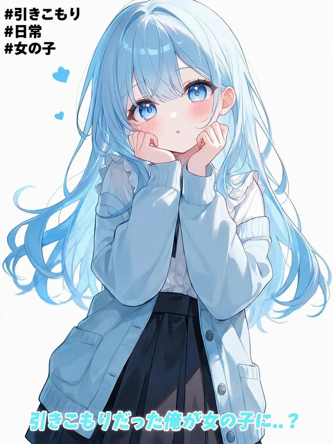 hayasime_heyou의 引きこもりの俺、女の子に転生する？