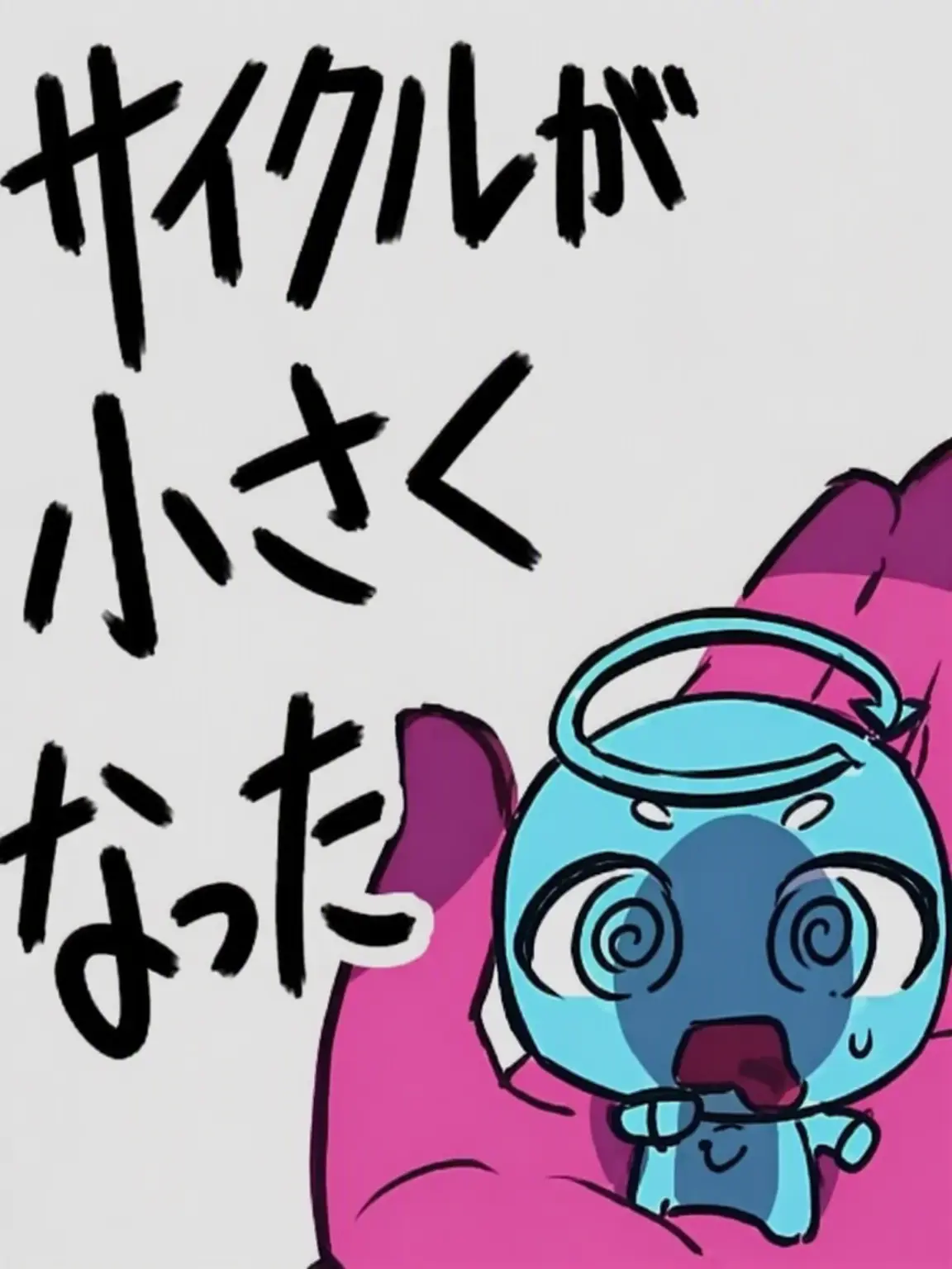 MIZUKI_IS_CAT의 サイクルが小さくなった！