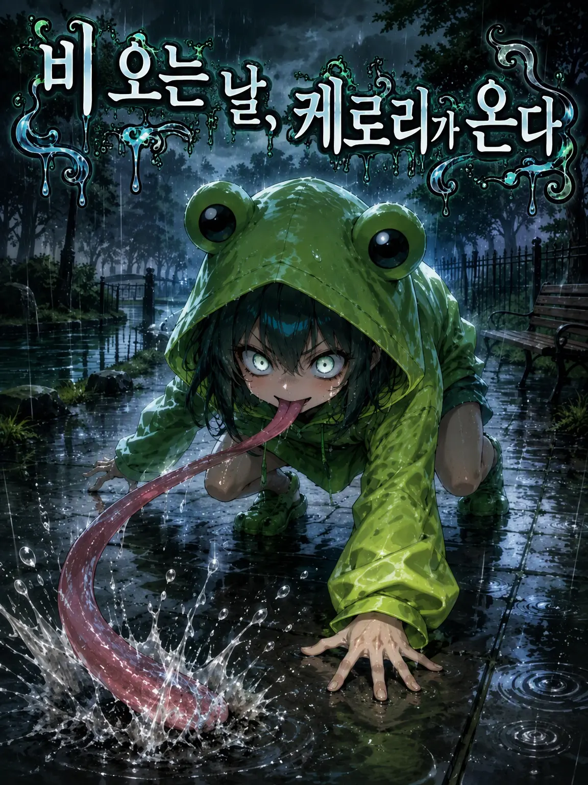 Wagashiman115의 비 오는 날, 케로리가 온다