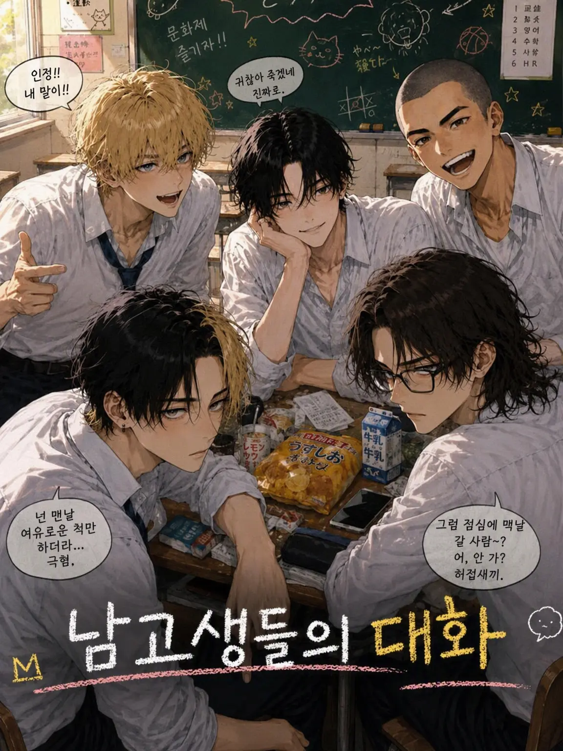 MightyIron4650의 남고생들의 대화