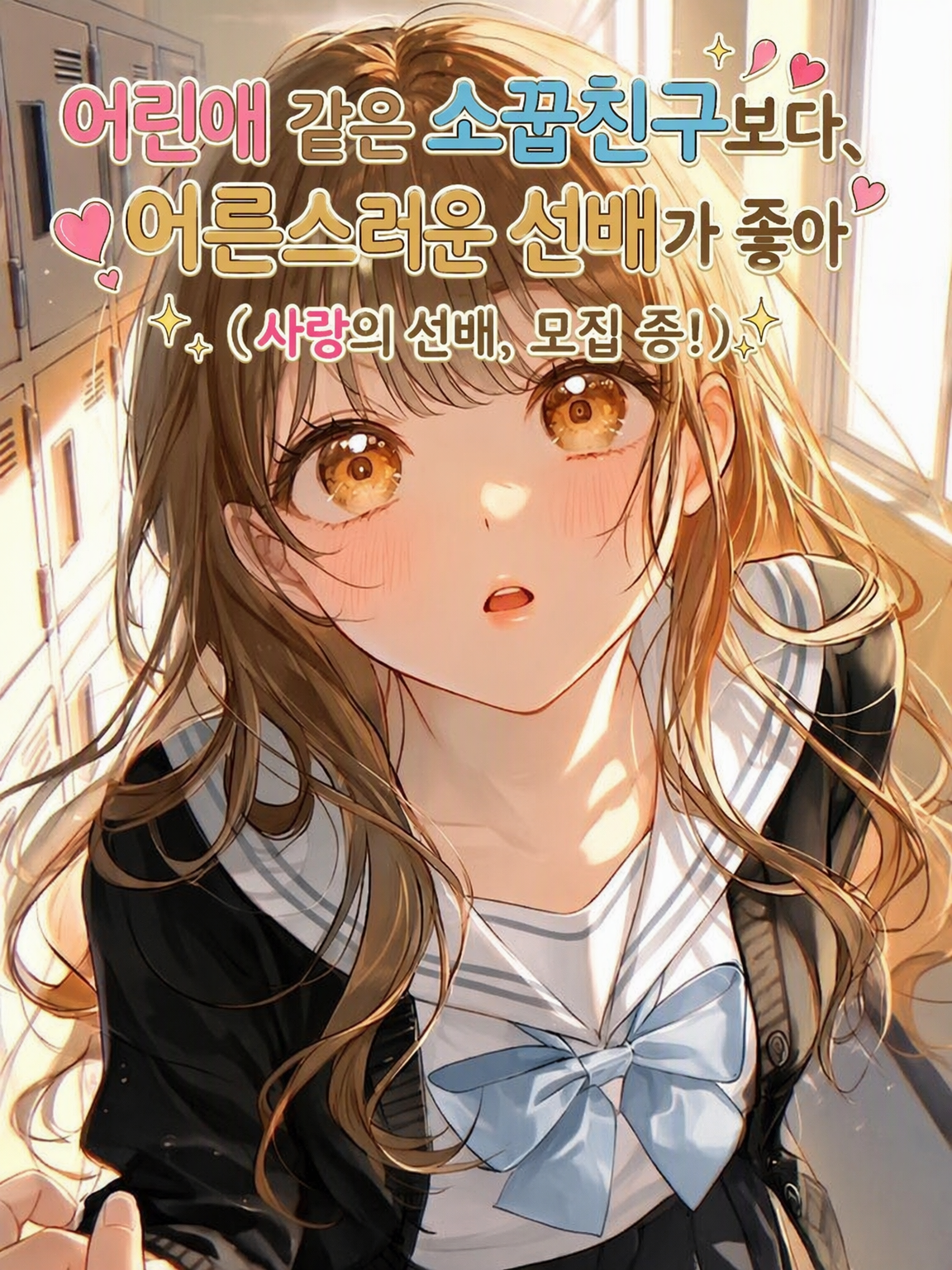 어린 소꿉친구보다 어른스러운 선배가 좋아 대표 이미지