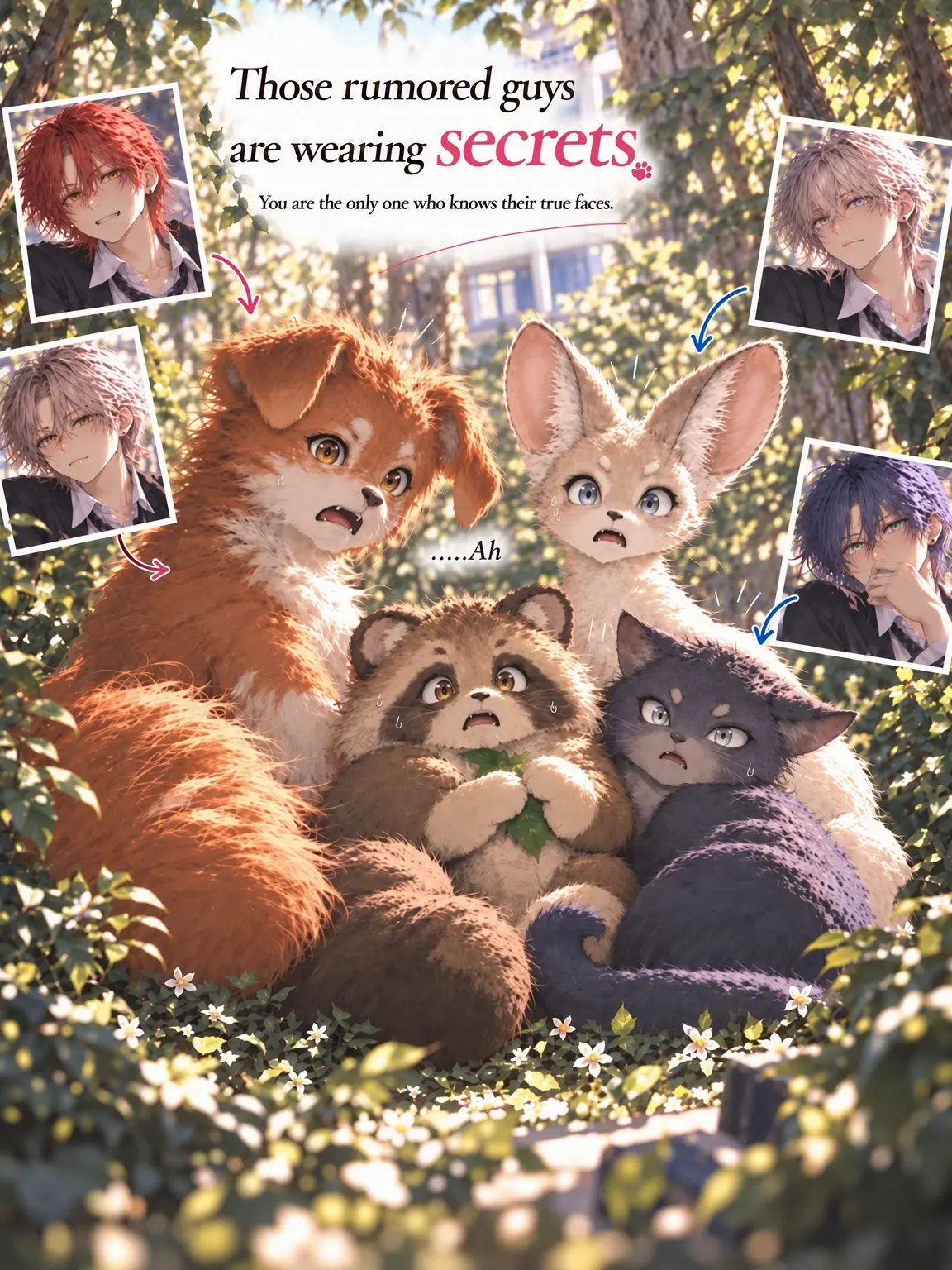 MoodyBloom4637의 The Rumored Four Wear a Secret