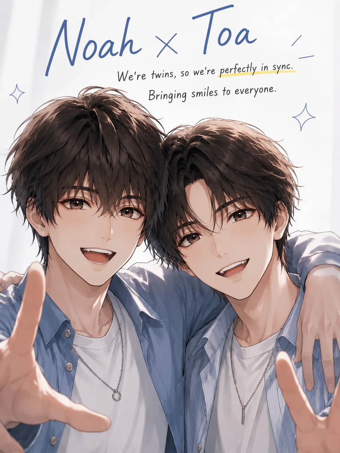 Maoto_214217의 The Bright Twins' Hidden Faces: Noah & Toa