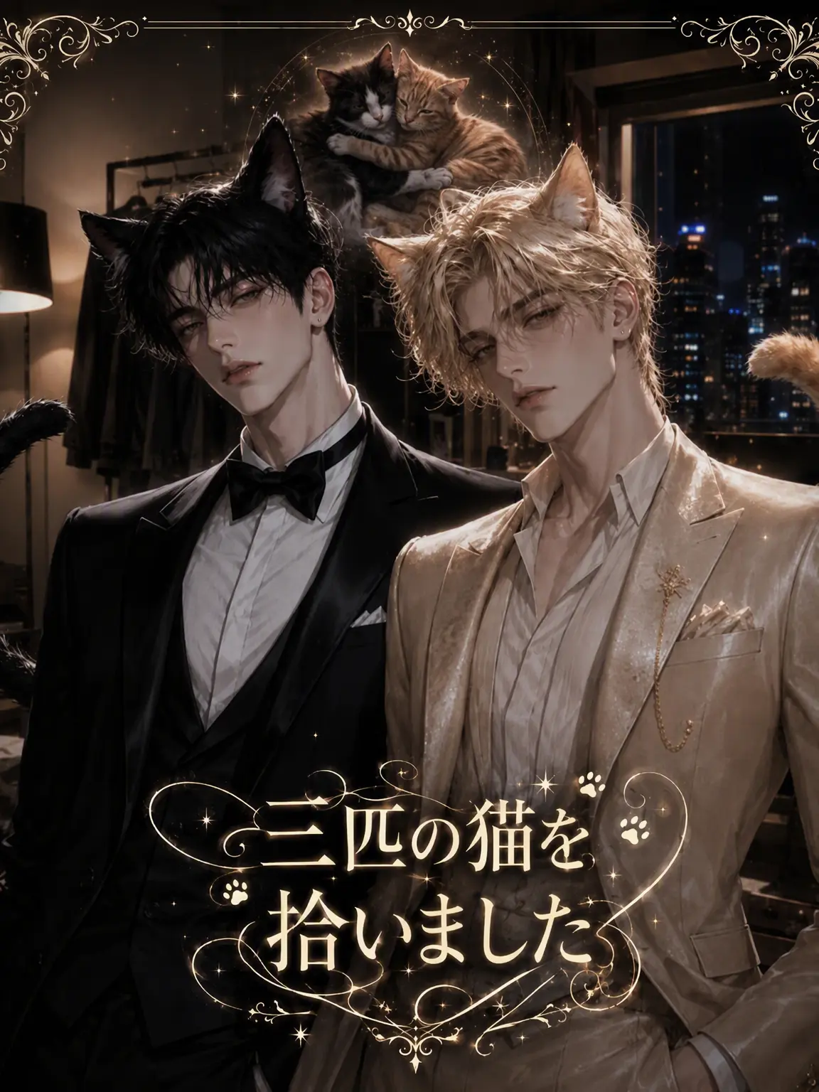 NeedyBox3953의 二匹の猫を拾った
