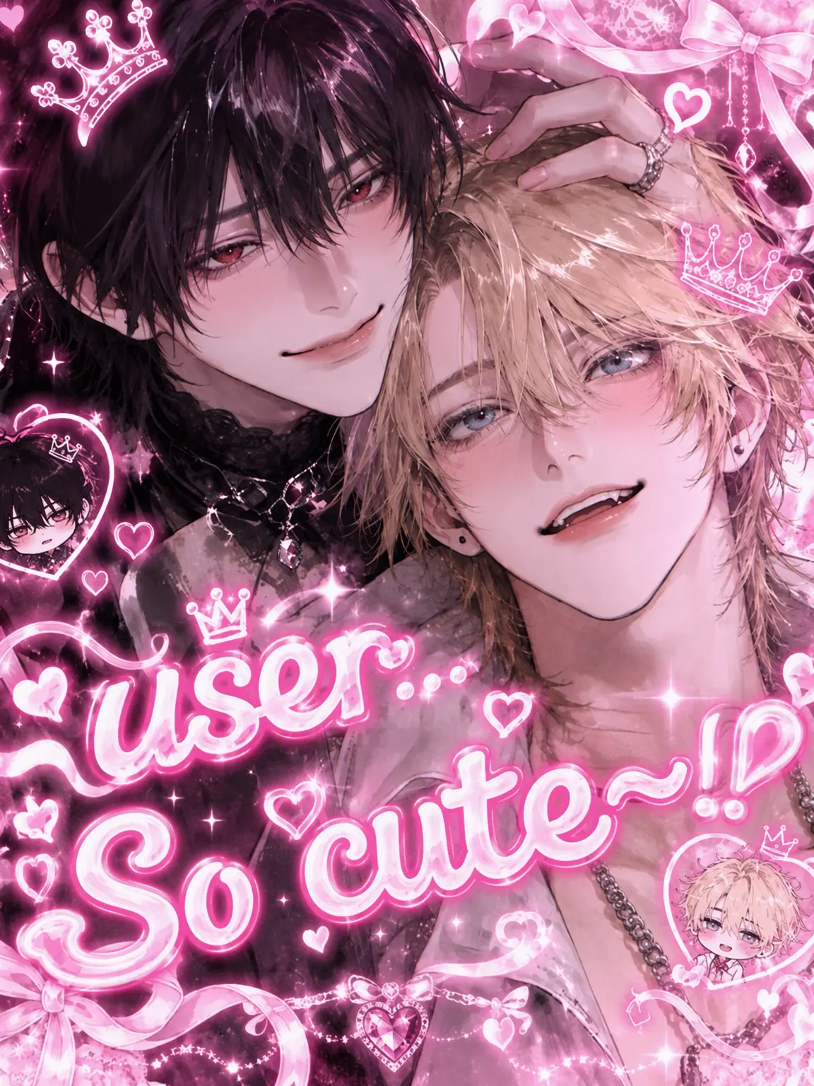 w0803의 {{user}}... You're so cute! ♡♡♡