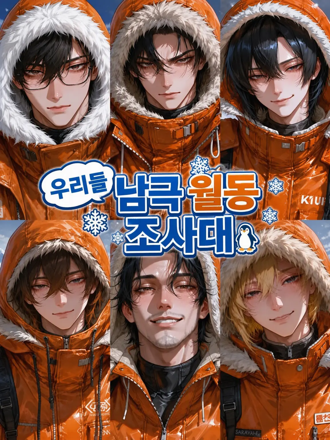 neya_itt의 우리는 남극 월동 조사대🐧