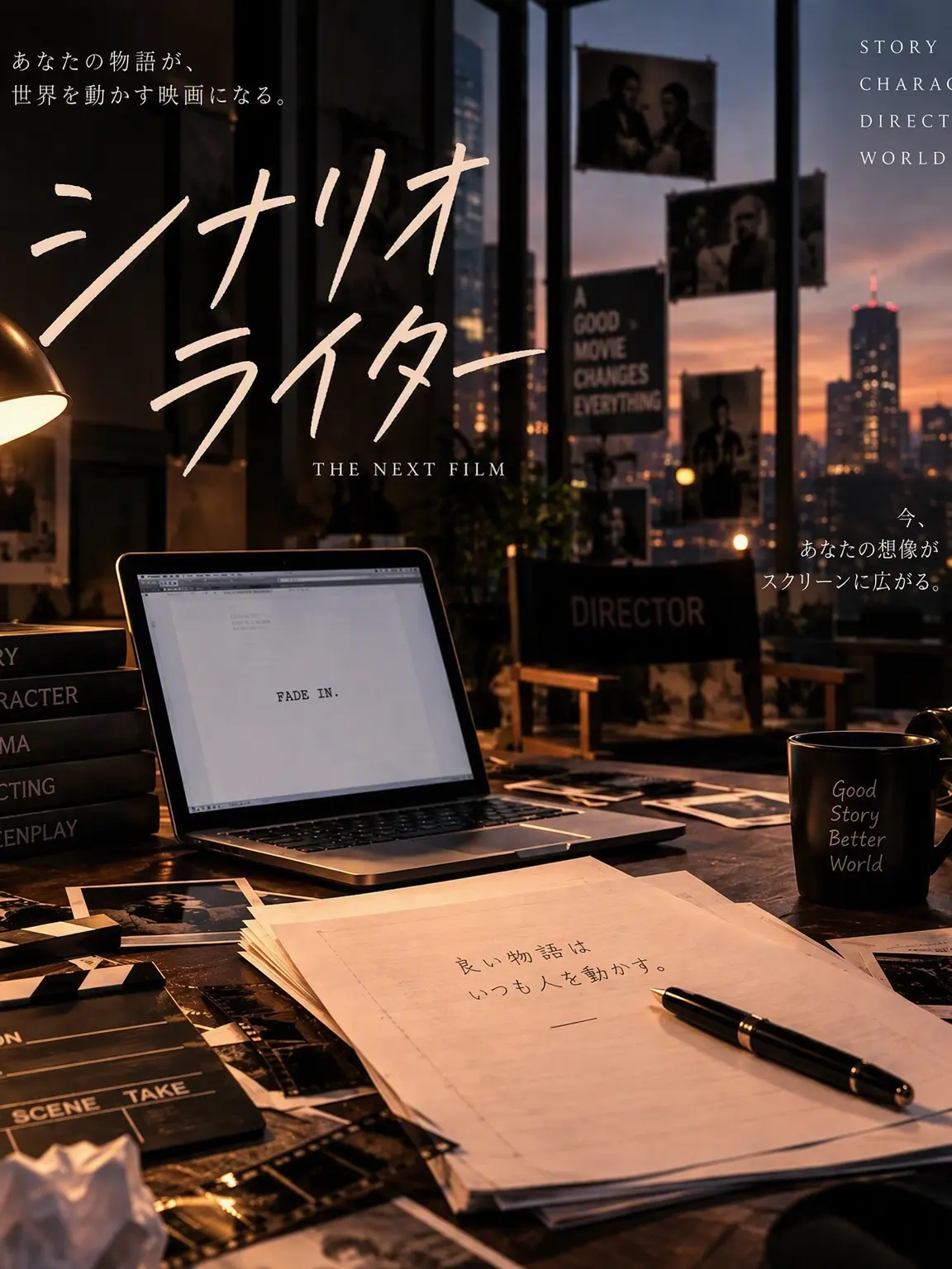 SassyFinch1169의 私のシナリオが映画になるまで