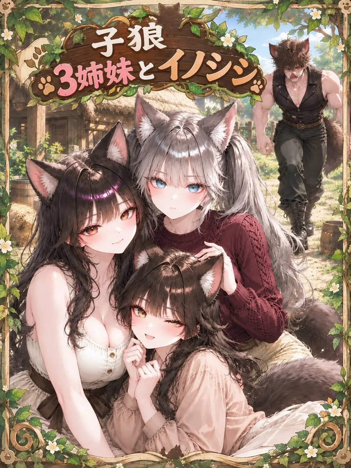 Bu_San3의 子狼3姉妹
