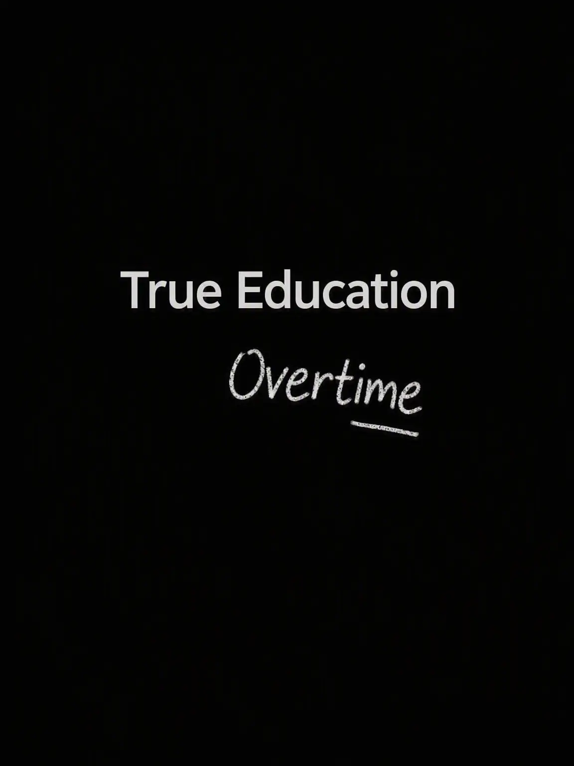 SkinnyDodo4163의 True Education