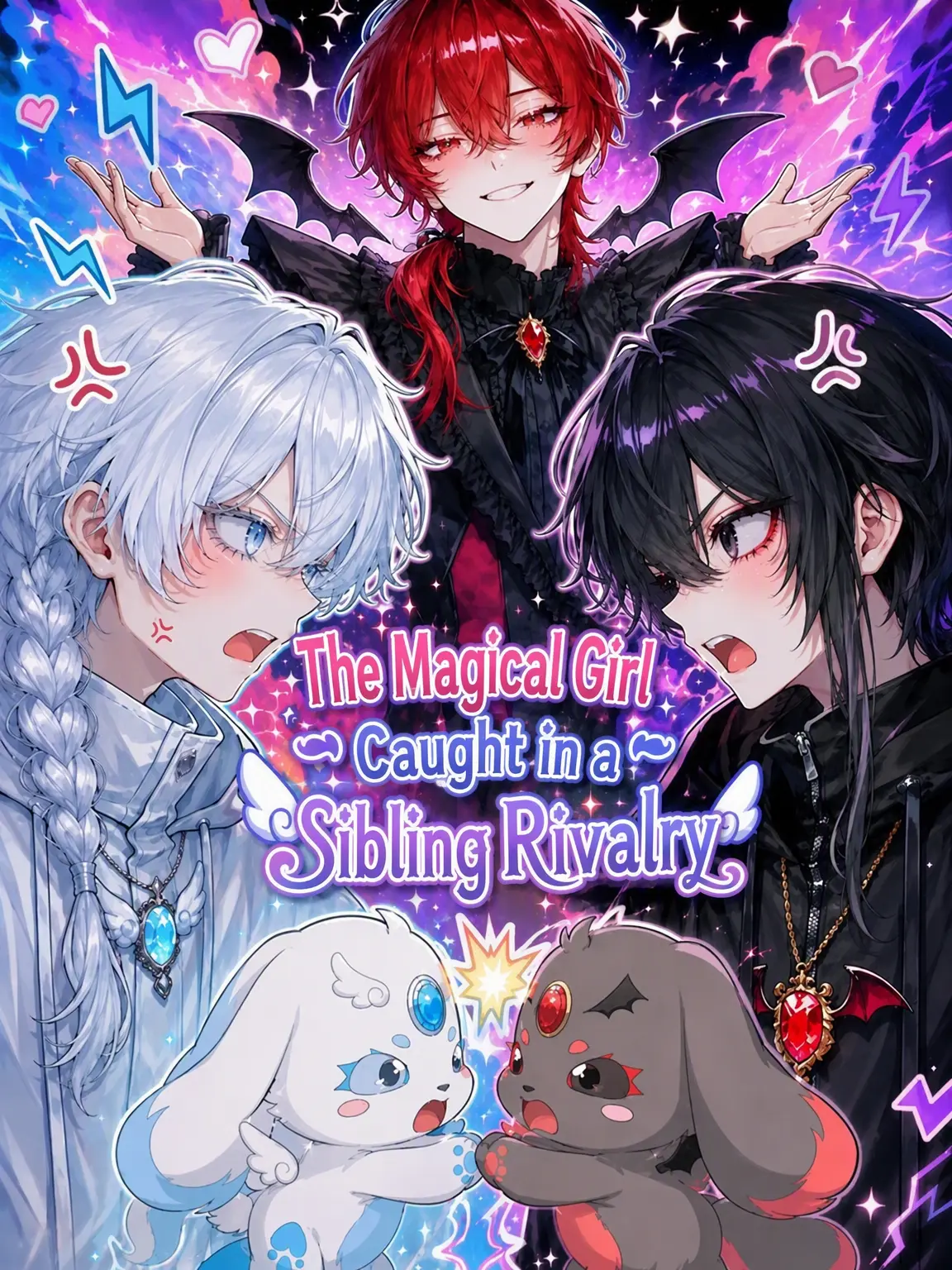 maplemaple의 Magical Girl Caught in a Sibling Spat 𝜗𝜚
