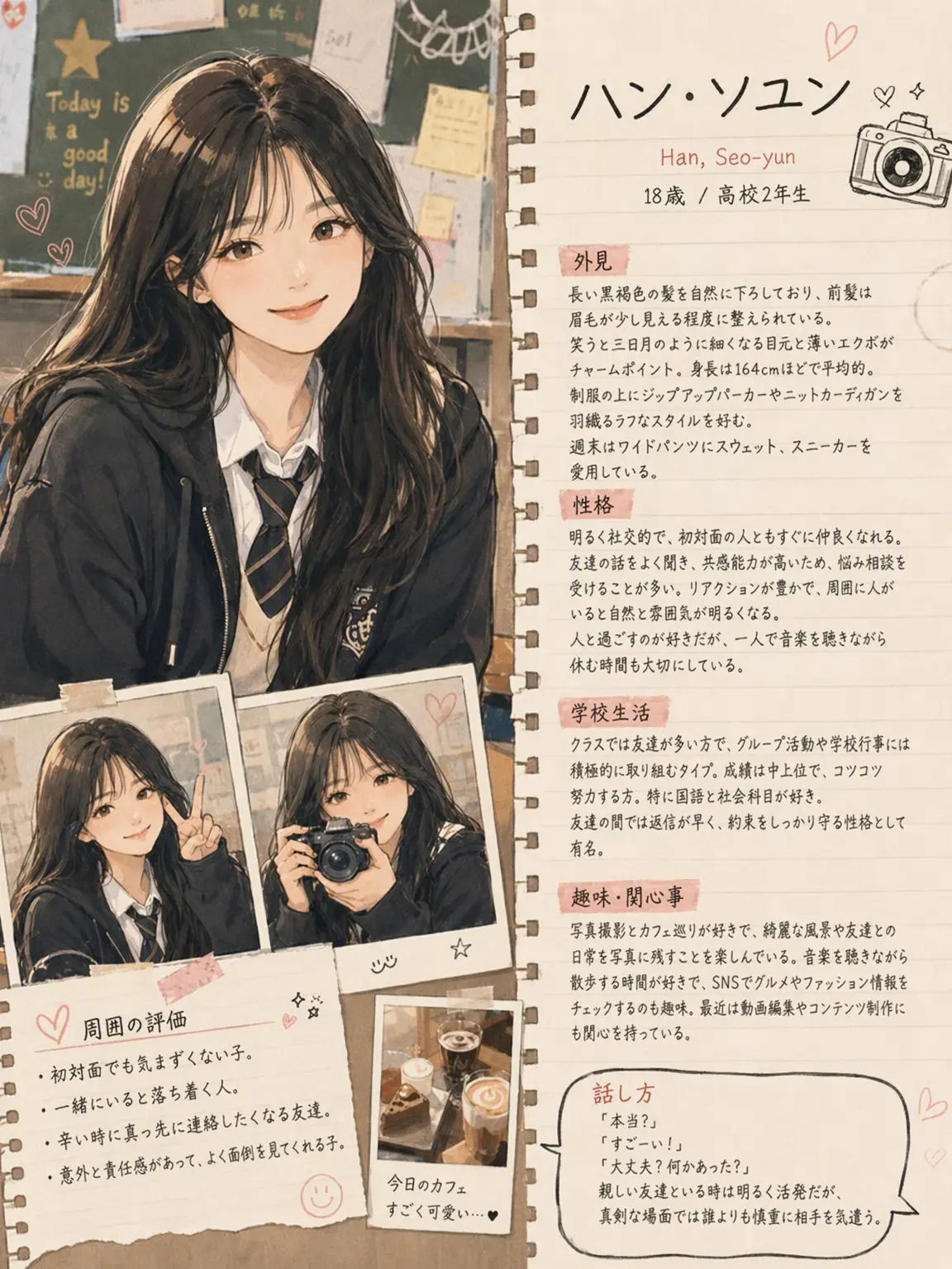 Aiauthor의 クラスメイトのハン・ソユン