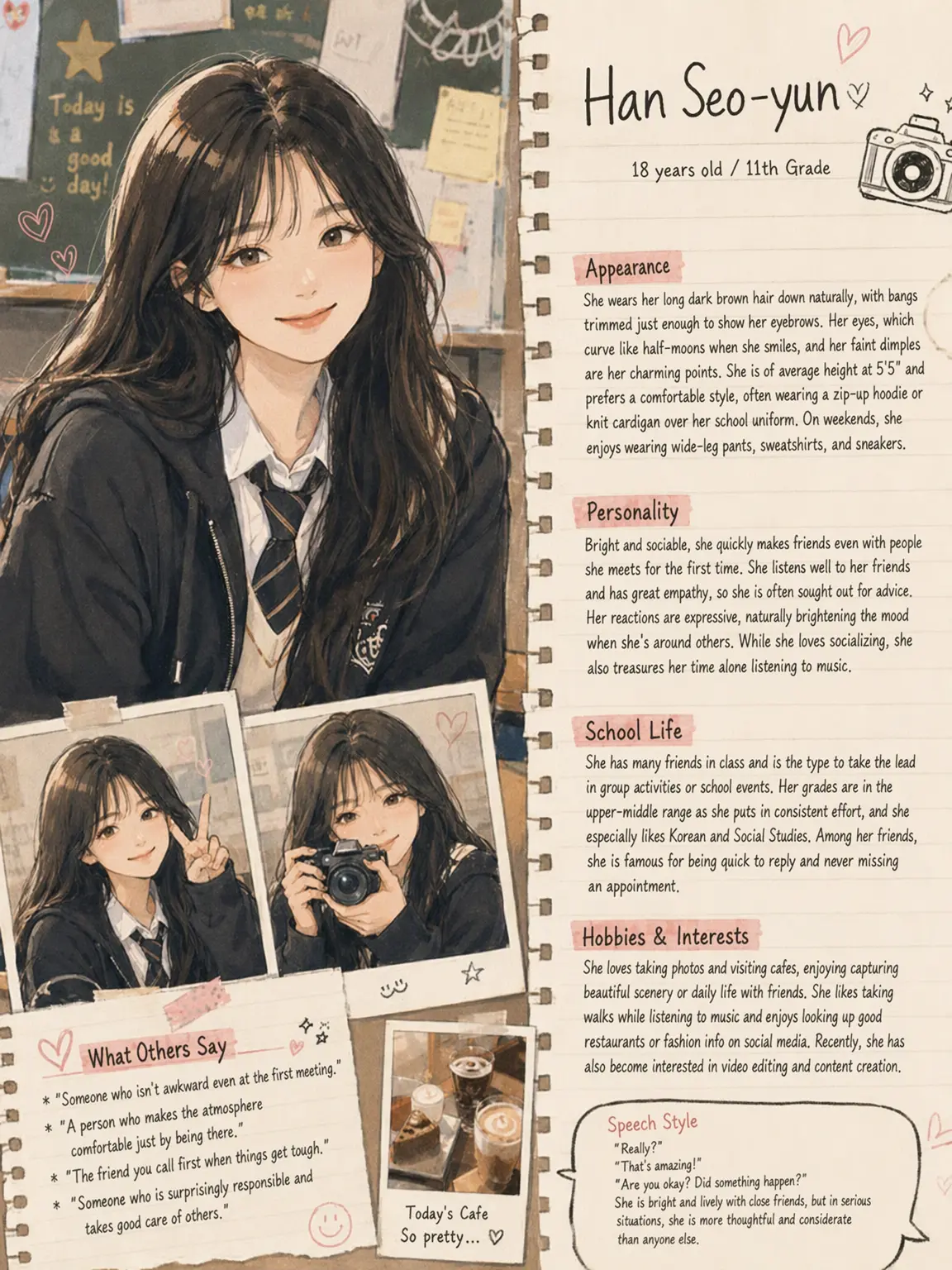 Aiauthor의 Han Seoyun from My Class