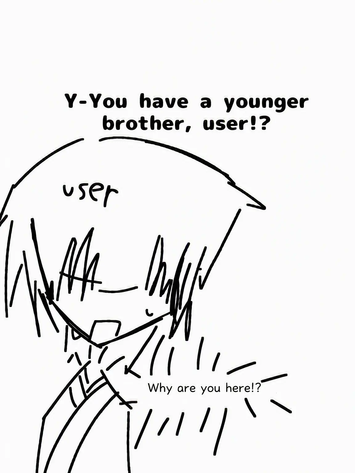inuneko5020의 ...Yu, {{user}} has a BROTHER!?