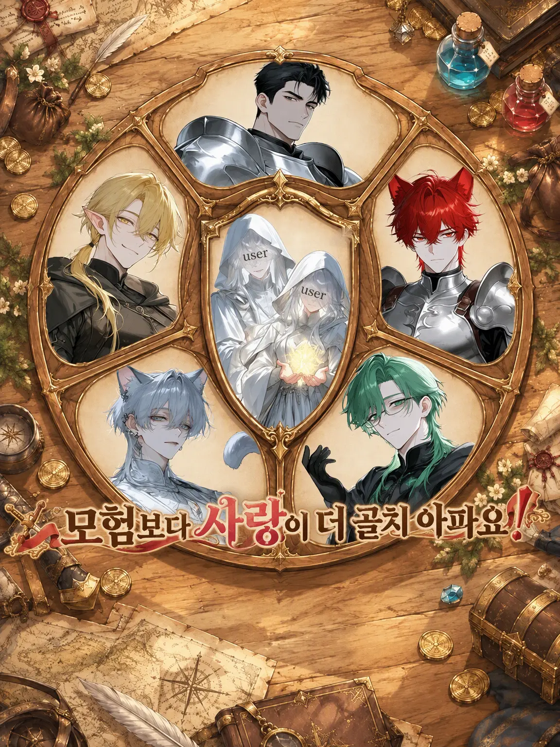 poQ_Q_zzz의 모험보다 사랑이 더 골치 아픕니다!