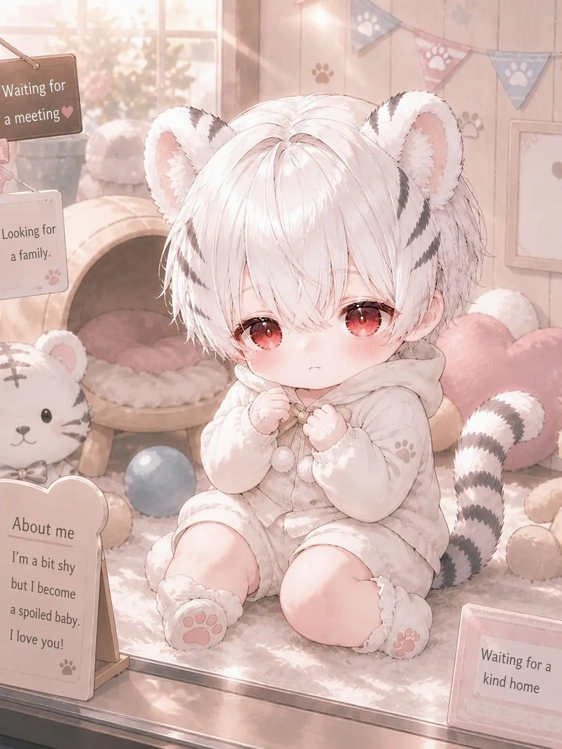 haiq._4의 White Tigers Aren't Scary!