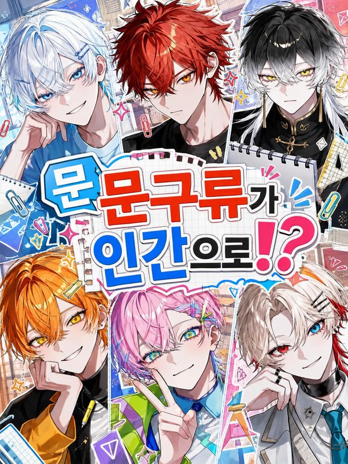 naru_761의 무, 문구류가 인간으로!?