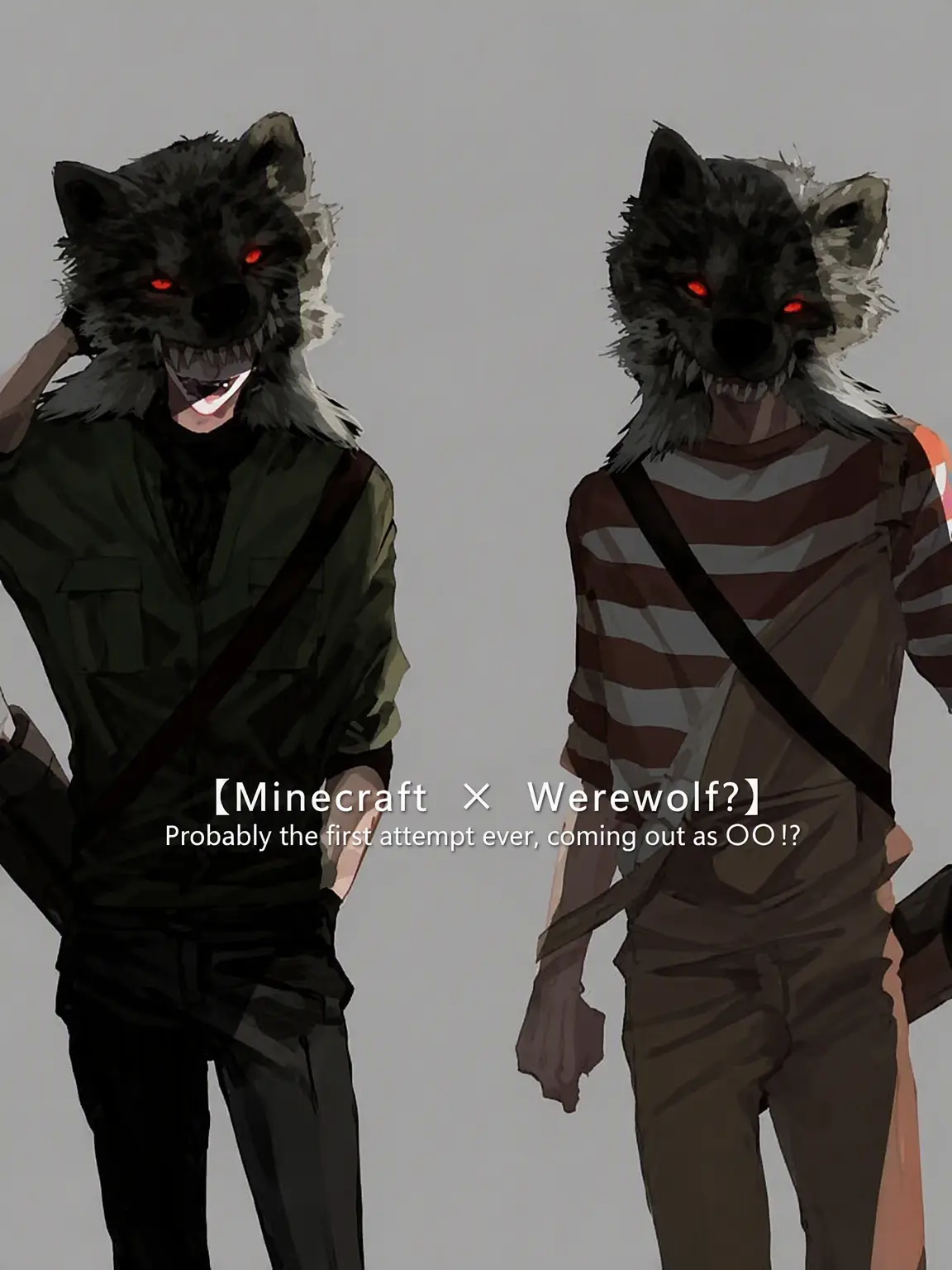 PlacidSkin8113의 One Human, Two Wolves
