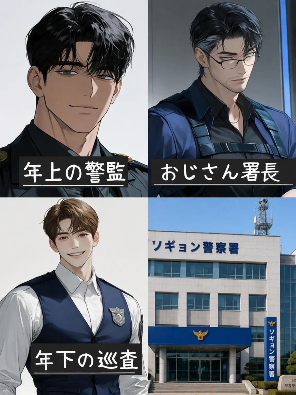 FuturePet6938의 極と極の警察署ロマンス