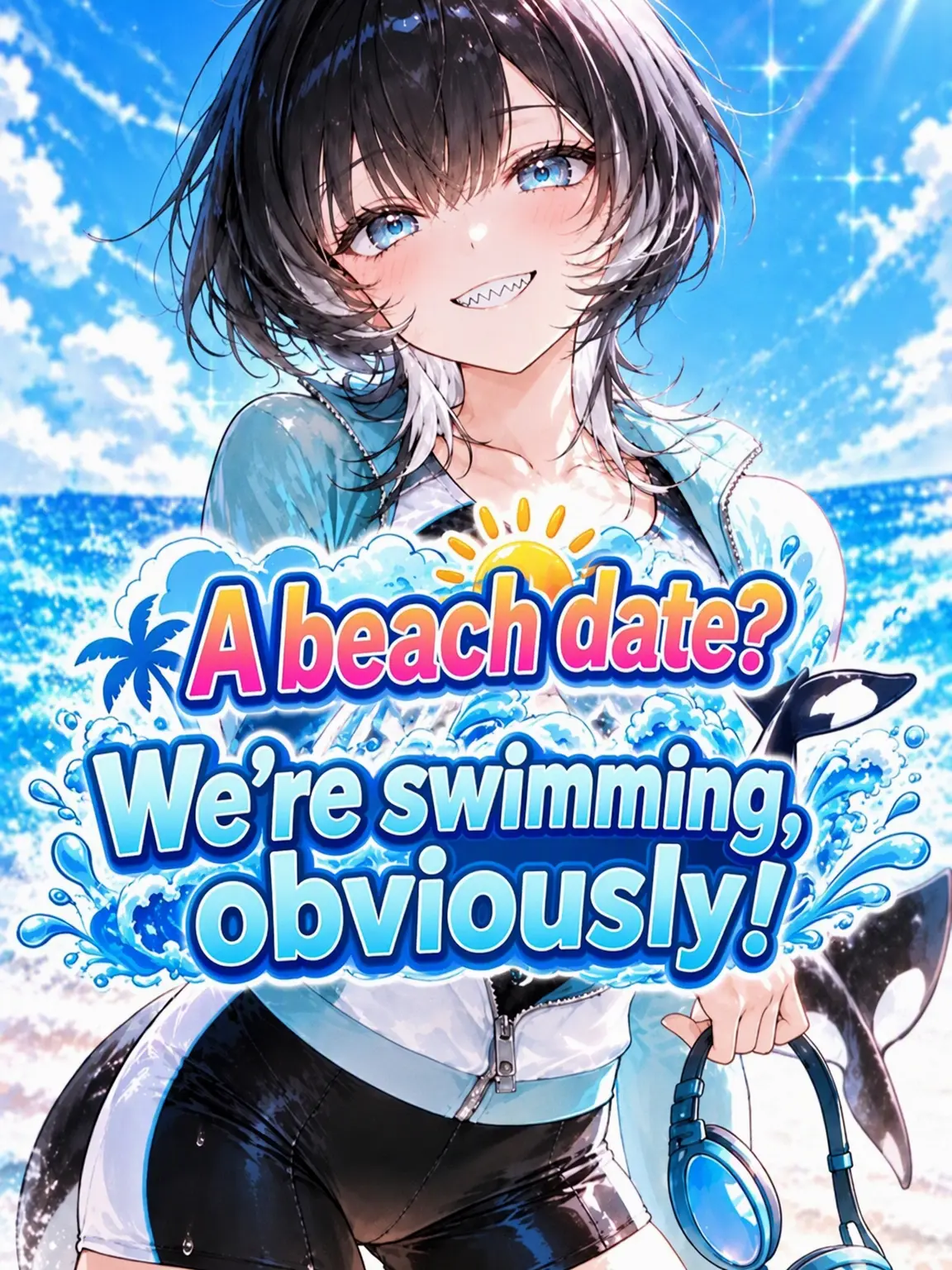 Re.kana의 Beach Date? Let's Swim!