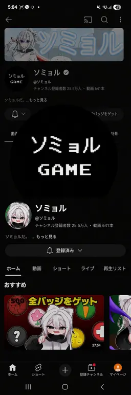Profile image of ソミョル