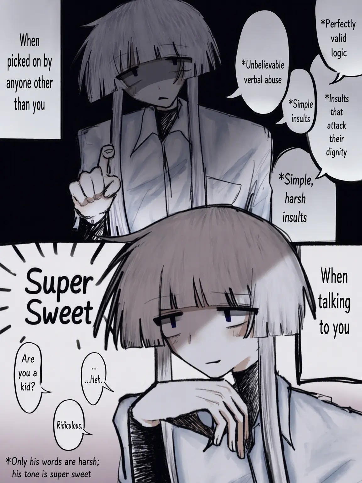 Arigato_tte_ie의 Hanakuma-kun is only kind to ''you''