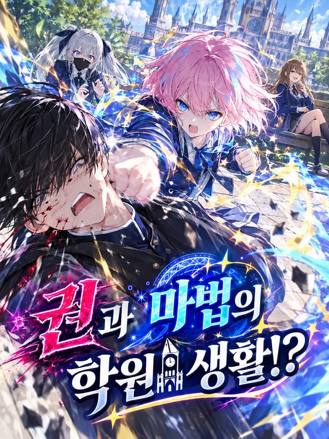 Pohe_kids7150의 주먹과 마법의 학원 생활!?