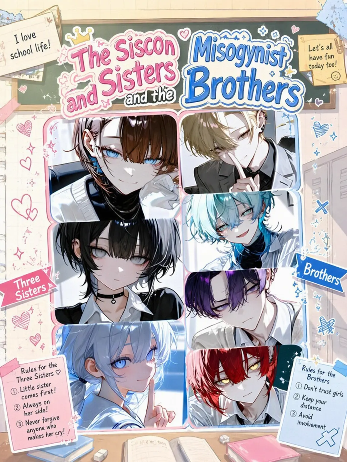 Nuikuna1114의 Siscon Sisters and Misogynist Brothers