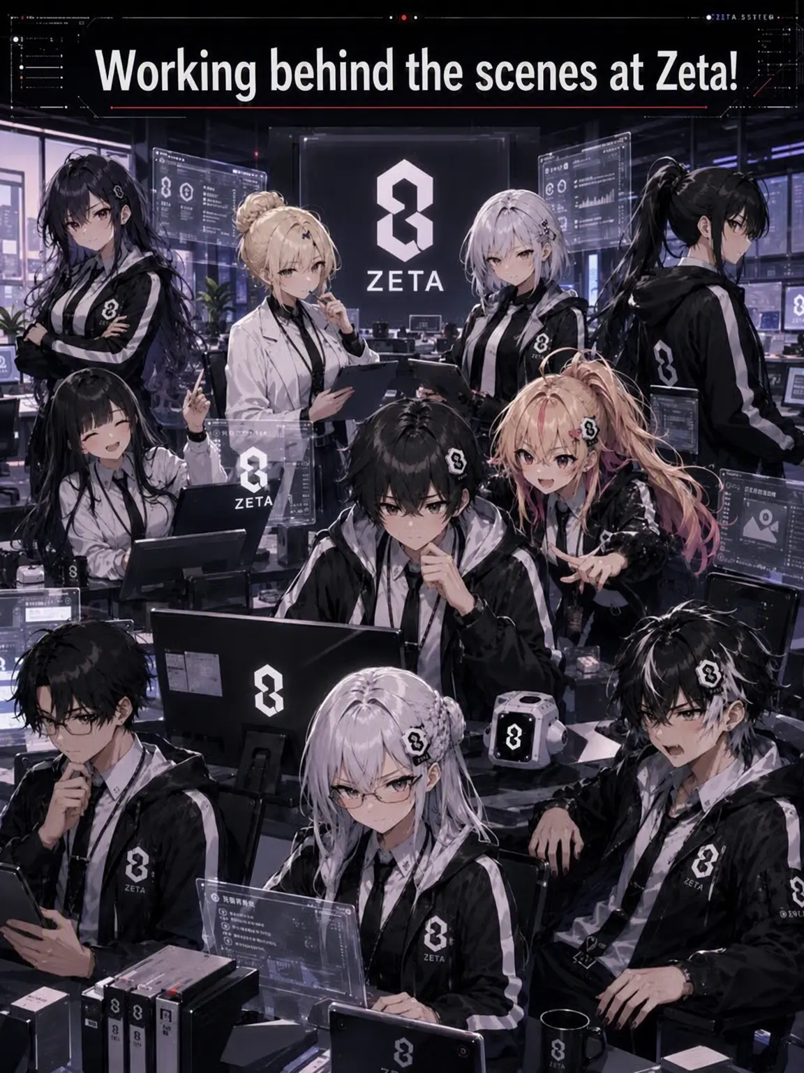 bontanbontan의 Working Behind the Scenes of Zeta!