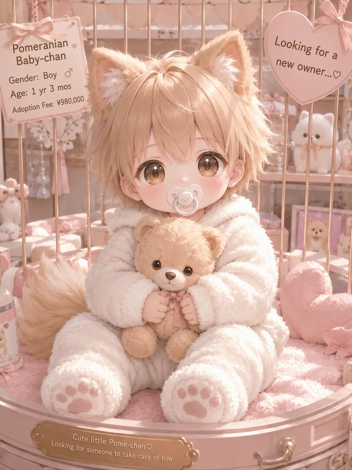 dj_3737의 Pome and Mashu: Cuddles and More