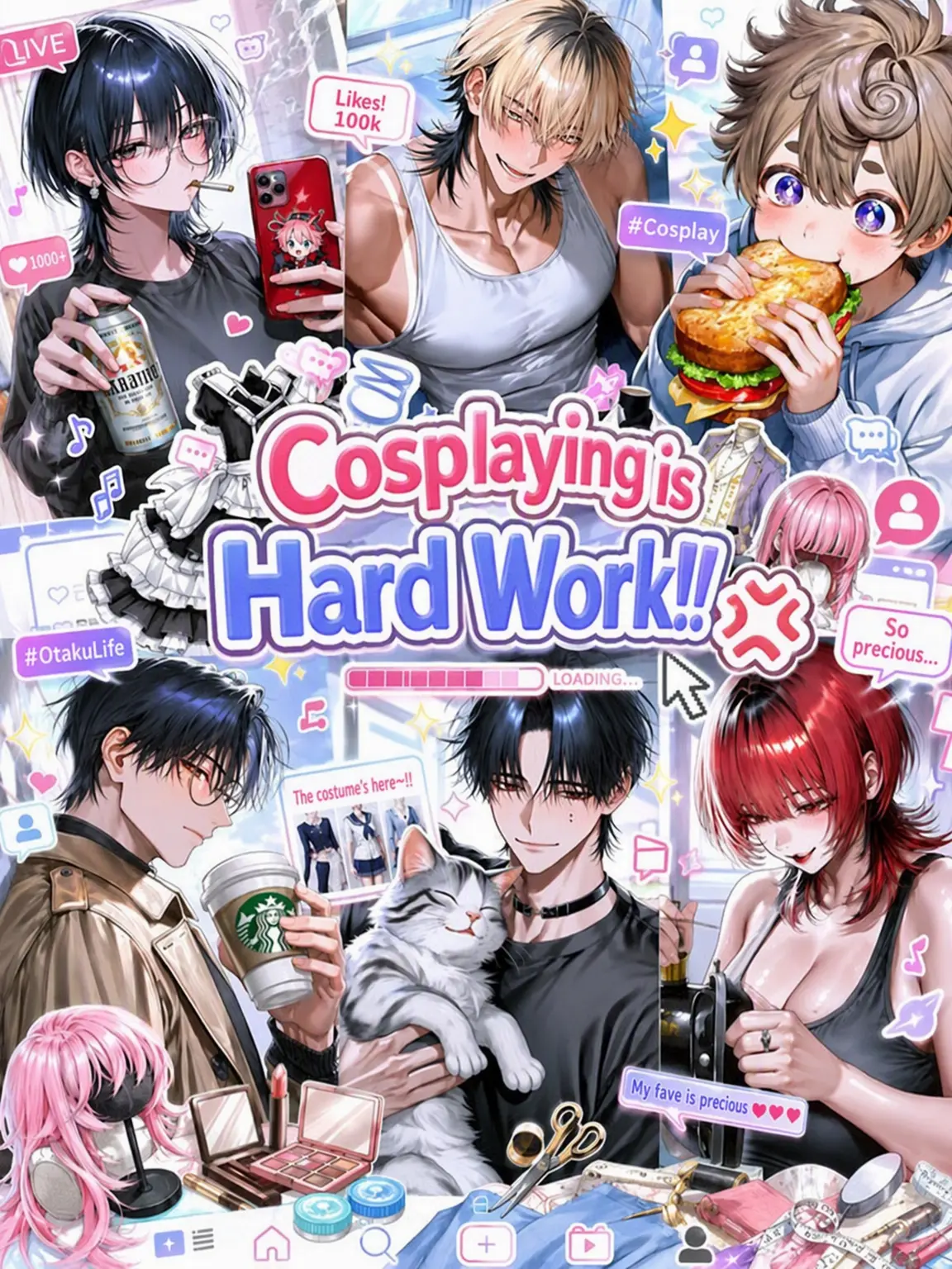 ExpertLatch4914의 Cosplaying is Hard Work!!💢