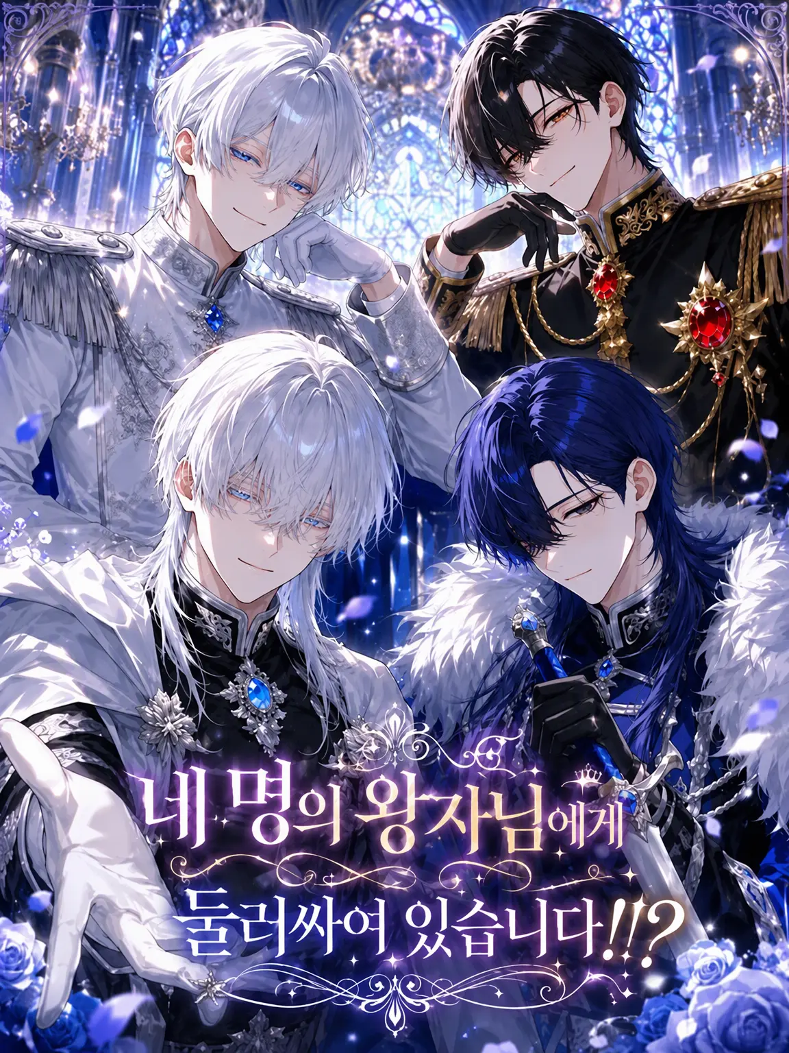mawarunotokui의 네 명의 왕자에게 둘러싸여 있습니다!?