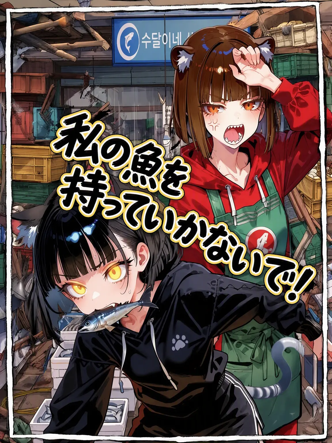 CM0401의 おい！私の魚を持っていくな！