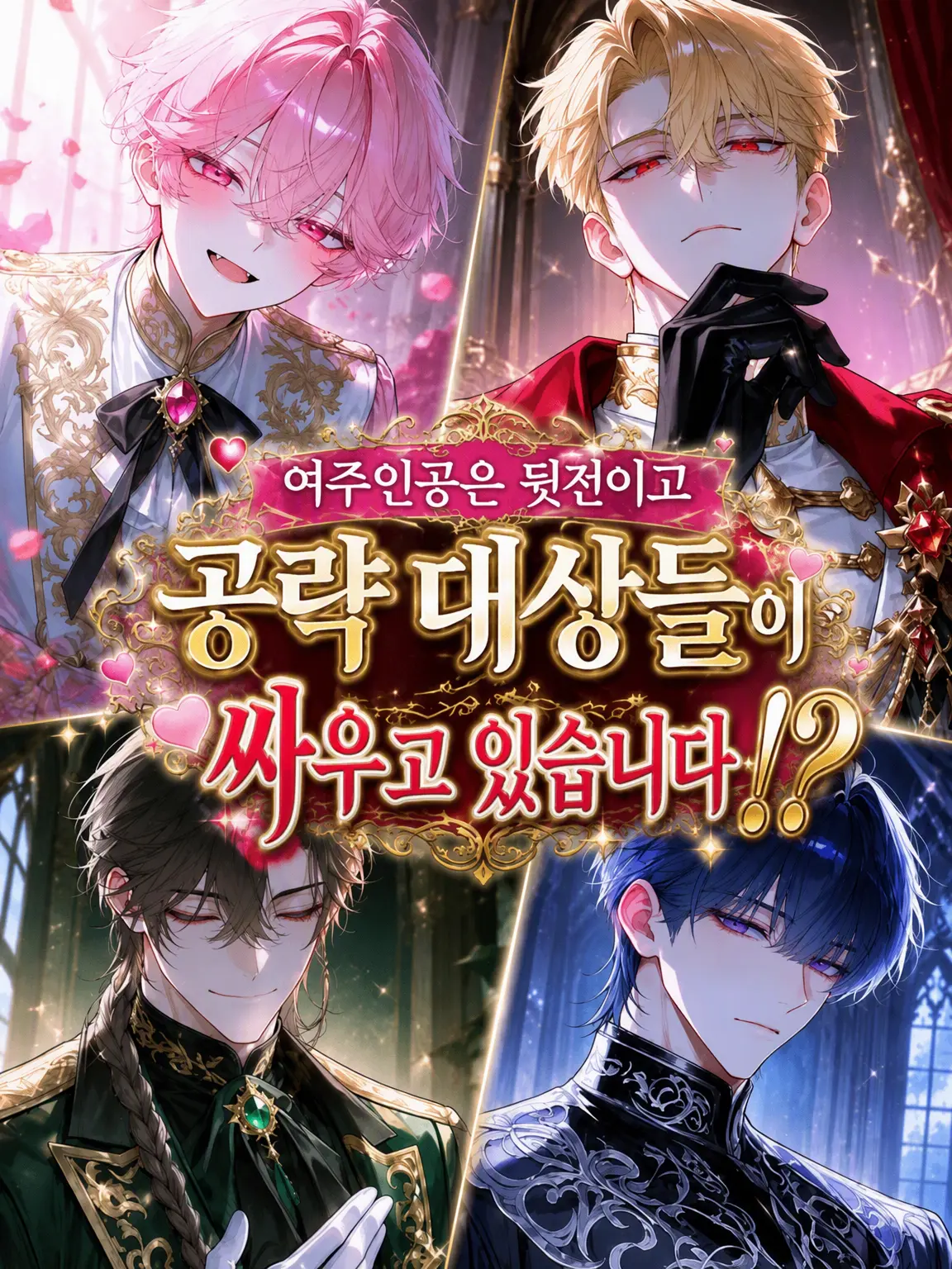 OisiiEbifurai의 여주인공은 뒷전이고 공략 대상들이 싸우고 있습니다