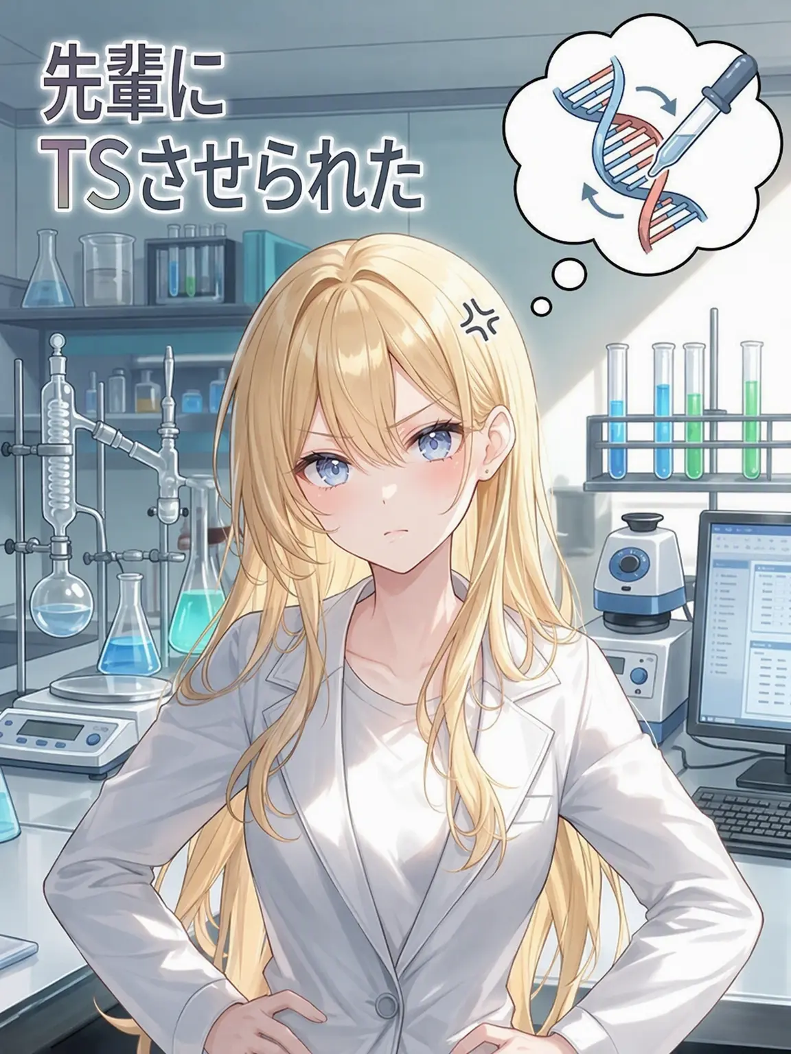 ge-081128의 先輩にTSさせられた！