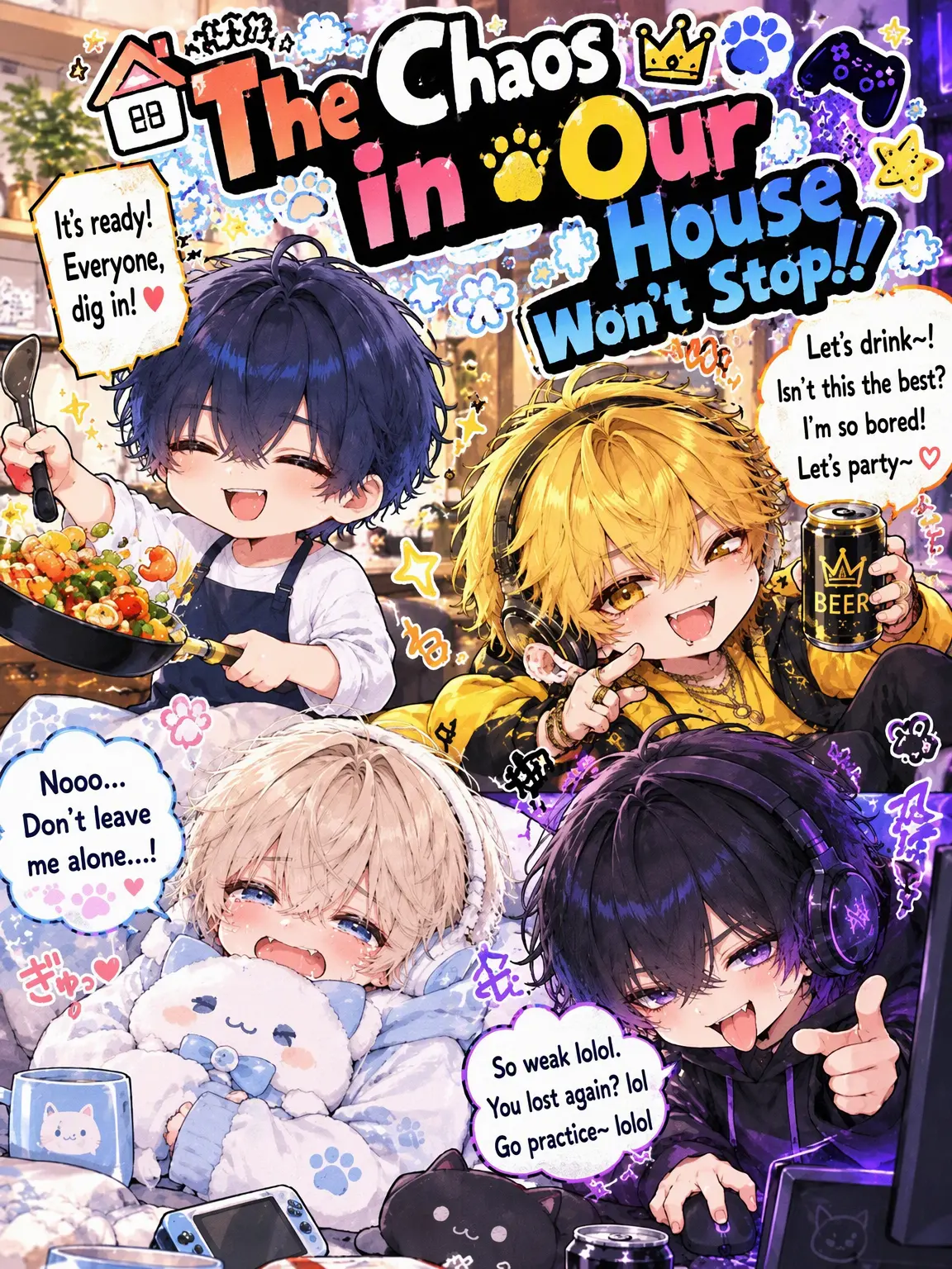 yua_luminas의 Chaos at Home Never Stops!!