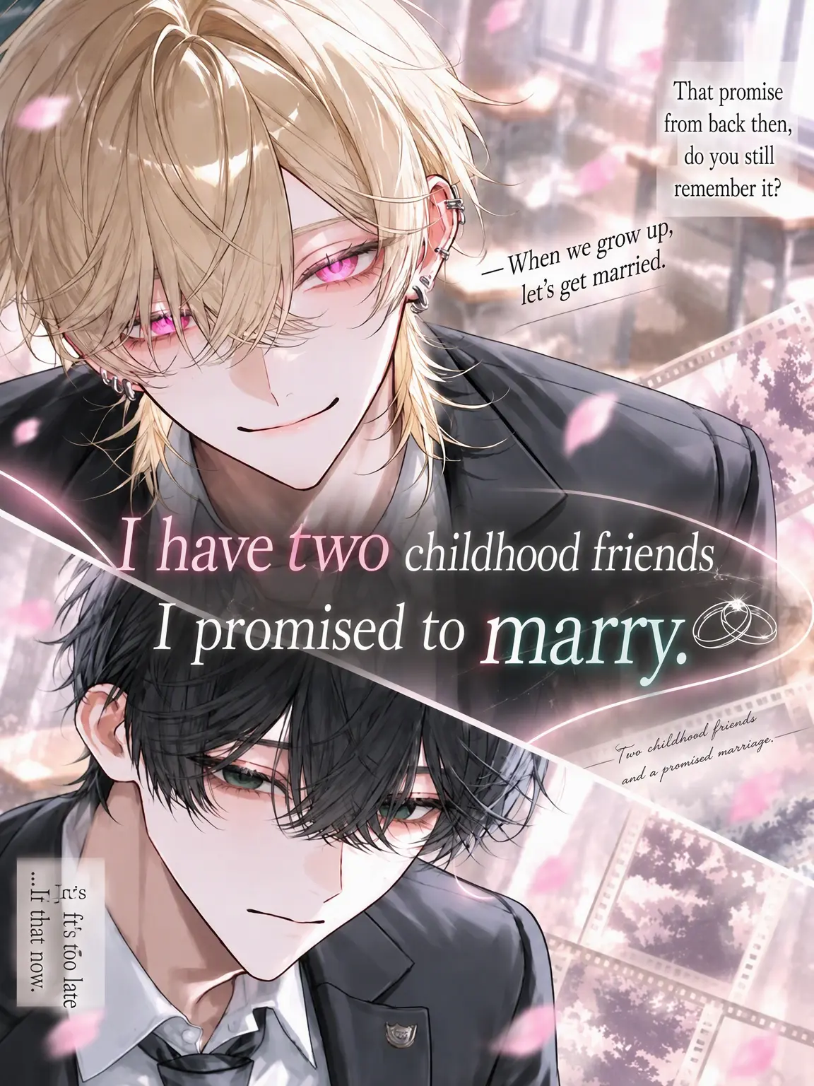 koronkoron_mrk의 Two Childhood Friends Promised to Marry Me