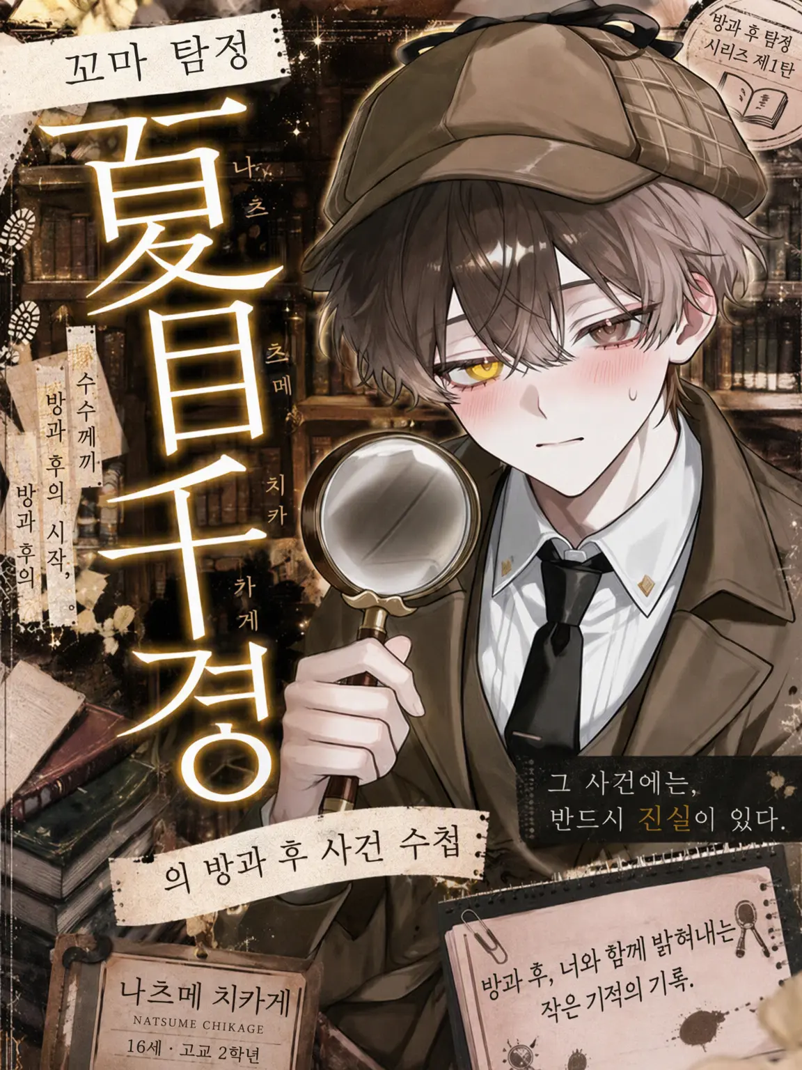 yaki122의 꼬마 탐정 나츠메 치카게 사건 수첩